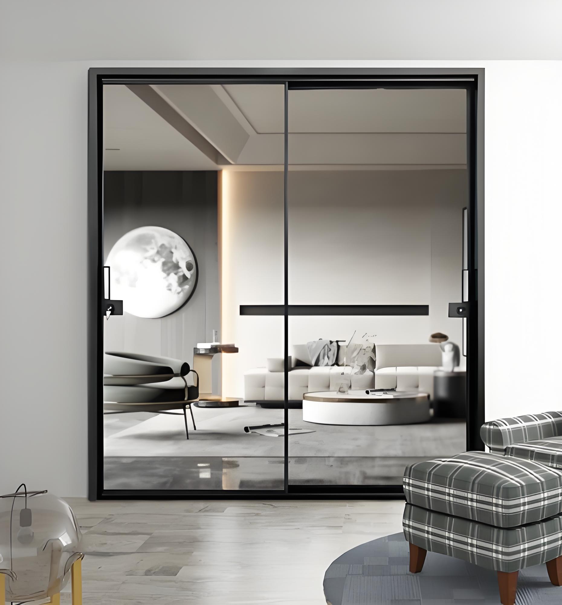 Aluminum Alloy Push Pull Door Mechanism