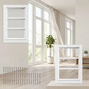 Aluminum Frame Tempered Glass Window