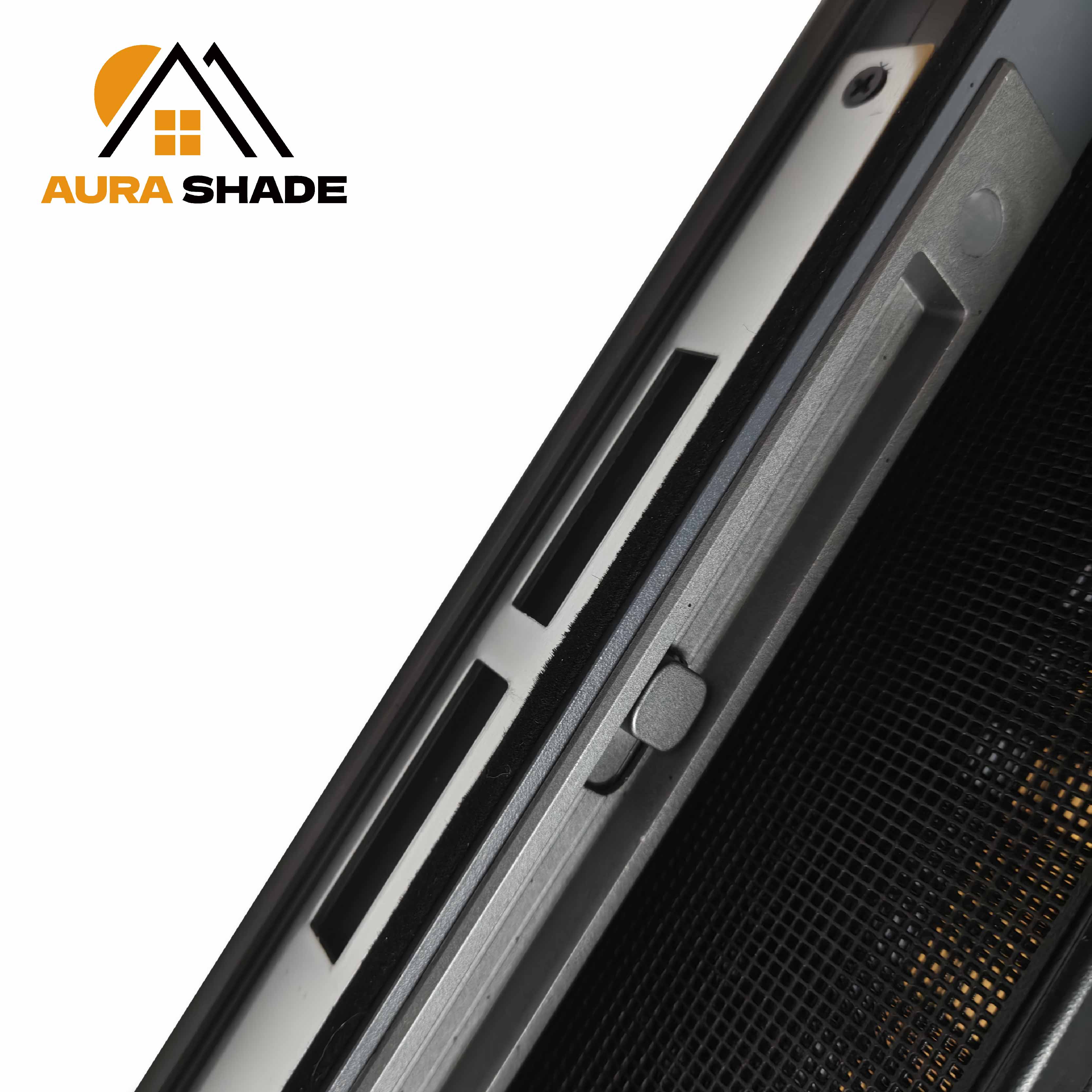 Custom Diamond Mesh Screen Door Folding Window Aluminum Alloy Lockable Invisible Sliding Anti-mosquito Rat Prevention Fireproof