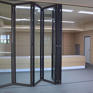 Outdoor Thermal Break Weatherproof Aluminum Panel Bifold Door