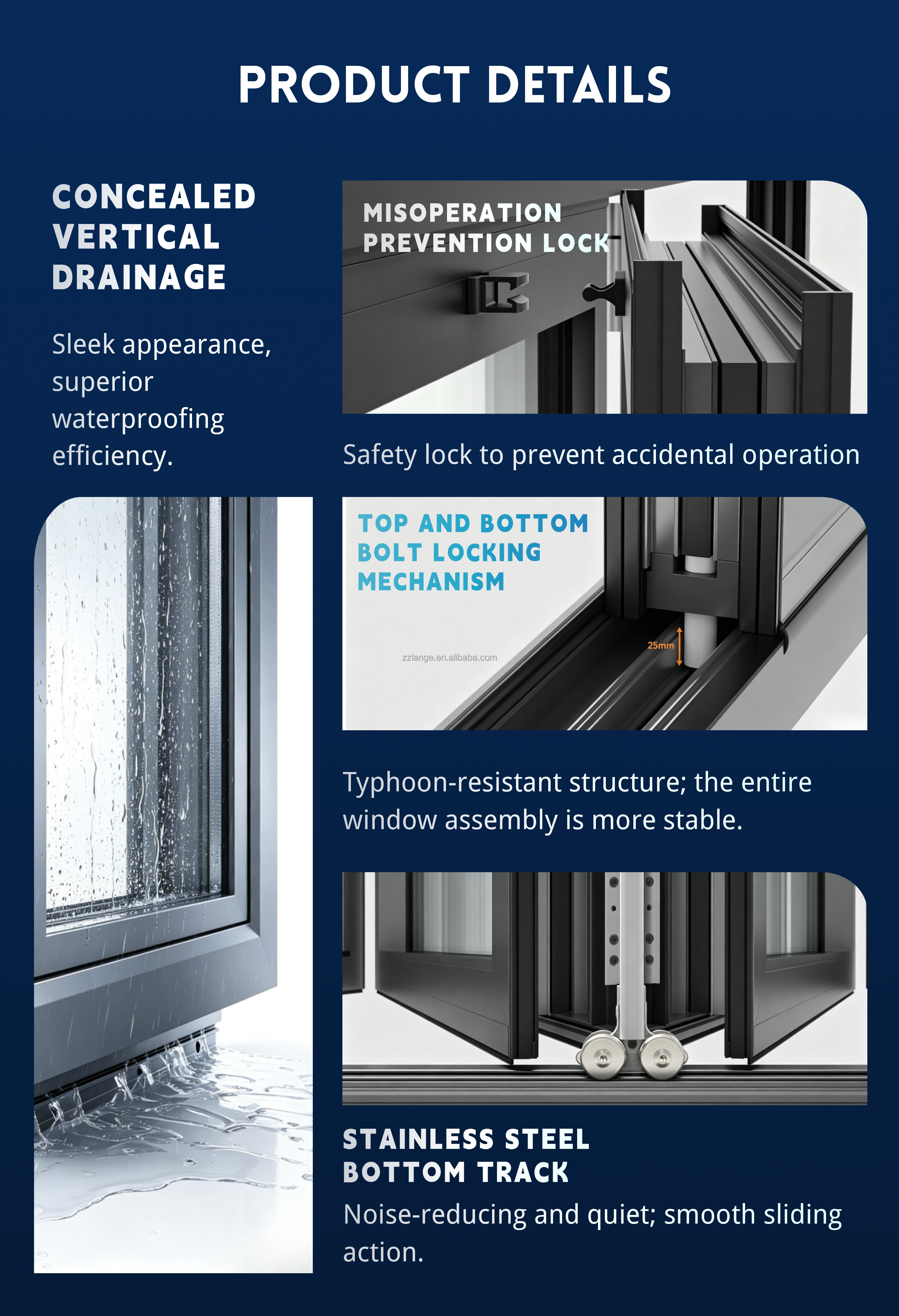 Folding Door Technical Drawing 2