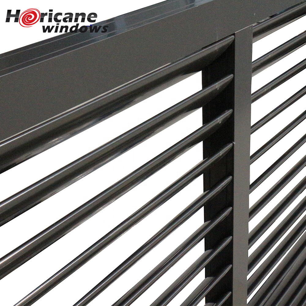 Superhouse Louvered Windows NFRC AS2047 Standard Modern Aluminum Soundproof Jalousie Window